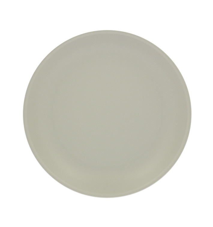 Herbruikbare Plaat Premium PP Mineraal Grijs Ø21cm (6 stuks) Herbruikbare Plaat Premium PP Mineraal Grijs Ø21cm (6 stuks)
