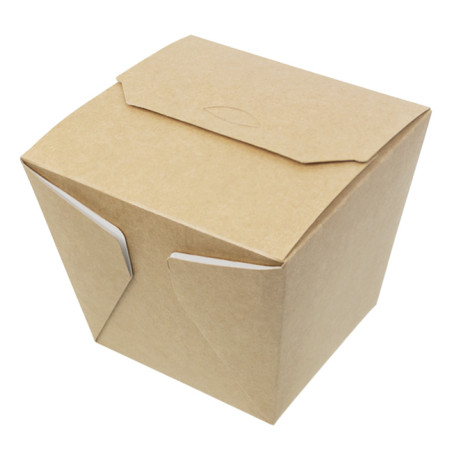 Papieren take-out Container Wok kraft 950ml (25 stuks)