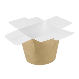 Papieren Take-Out Container 100% ECO Kraft 26Oz/780ml (50 stuks)