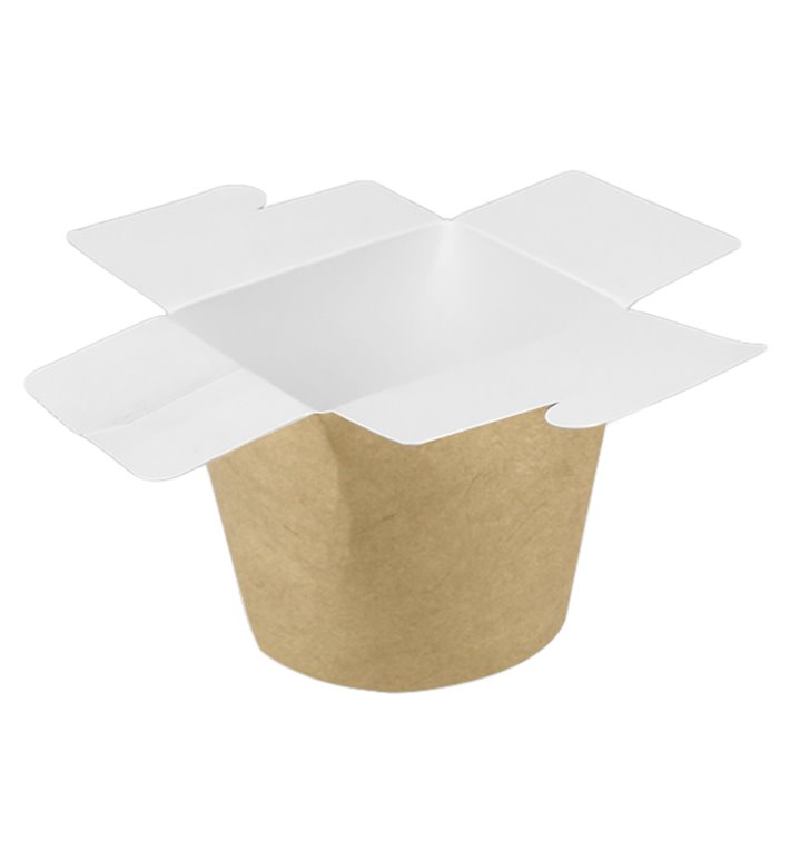 Papieren Take-Out Container 100% ECO Kraft 26Oz/780ml (50 stuks)