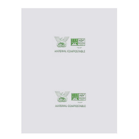 Plastic zak blok 100% biologisch afbreekbaar 27x35cm (300 stuks)