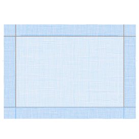 Papieren Placemats 30x40cm "Between Lines" Blauw 40g/m² (1000 Stuks)