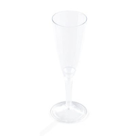 Plastic fluit Mousserende Wijn transparant 100ml (10 stuks) 
