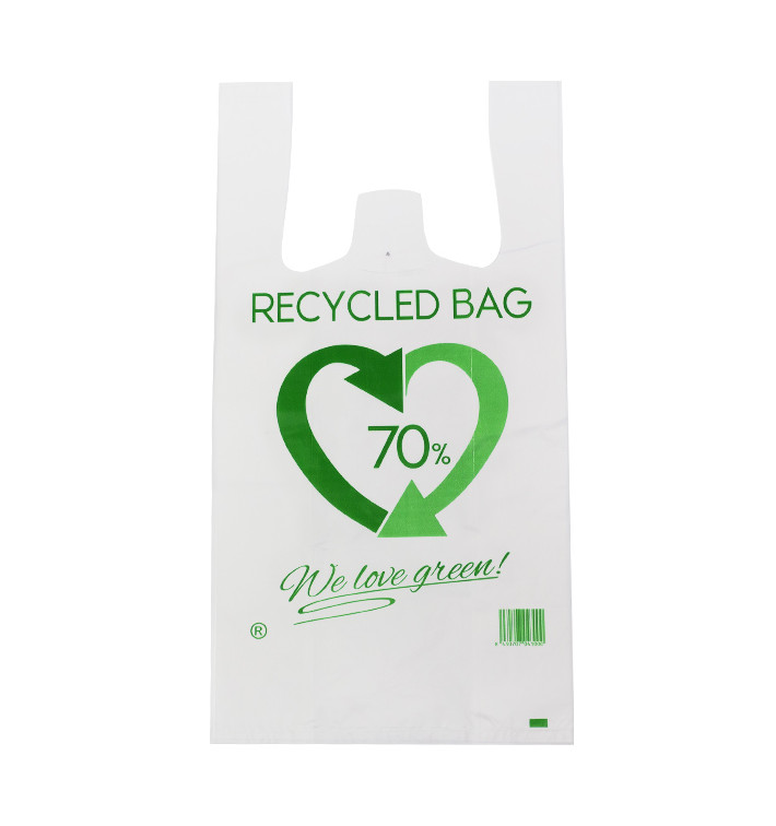 Plastic Hemddraagtassen 70% Gerecycled 30x40cm 50µm (1500 stuks) Plastic Hemddraagtassen 70% Gerecycled 30x40cm 50µm (1500 stuks)