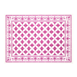 Papieren Placemats 30x40cm "Alhambra" Purper 50g/m² (1000 Stuks)