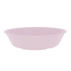 Herbruikbare Bord Durable PP Mineraal Roze Ø18cm (54 stuks)