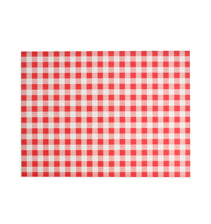Placemat van Papier "Vichy" 30x40cm 40g/m² (1.000 Stuks) Placemat van Papier "Vichy" 30x40cm 40g/m² (1.000 Stuks)