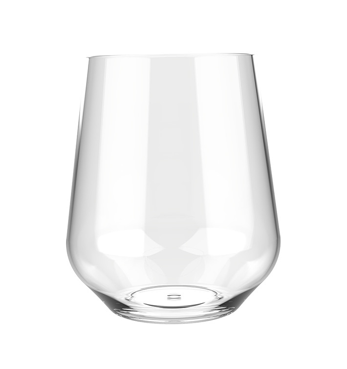 Plastic glas Tritan "Elegance" Herbruikbaar transparant 390ml (1 stuk) Plastic glas Tritan "Elegance" Herbruikbaar transparant 390ml (1 stuk)
