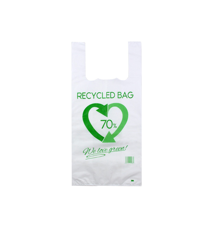 Plastic Hemddraagtassen 70% Gerecycled 42x53cm 50µm (100 stuks) Plastic Hemddraagtassen 70% Gerecycled 42x53cm 50µm (100 stuks)