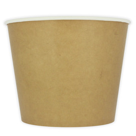 Papieren Kip Emmer met Deksel 3990ml (100 stuks)