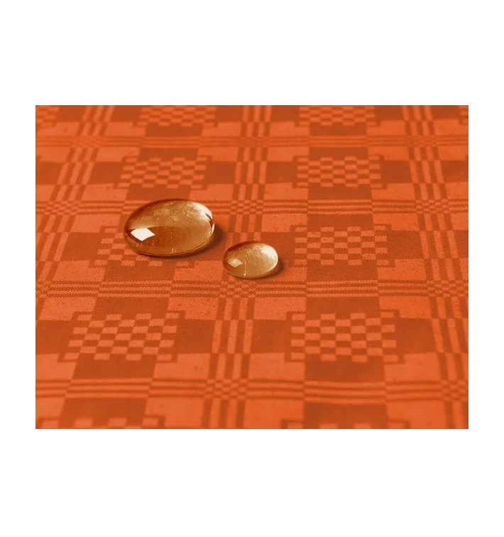 Tafelkleed rol Waterdicht oranje 1,2x5m (10 Stuks) Tafelkleed rol Waterdicht oranje 1,2x5m (10 Stuks)
