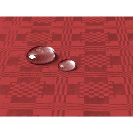 Tafelkleed rol Waterdicht rood 1,2x5m (10 Stuks)