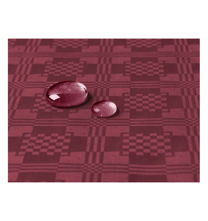 Tafelkleed rol Waterdicht bordeauxrood 1,2x5m (10 Stuks) Tafelkleed rol Waterdicht bordeauxrood 1,2x5m (10 Stuks)