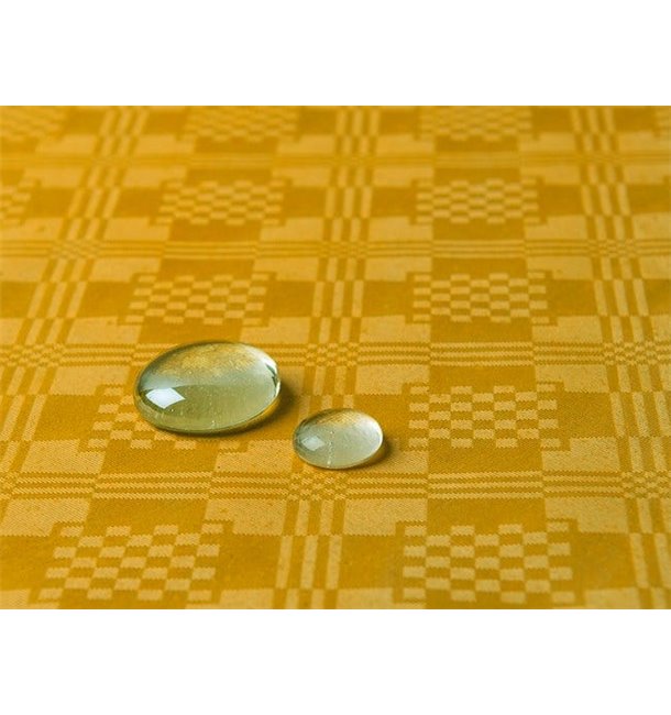 Tafelkleed rol Waterdicht geel 1,2x5m (1 Stuk)