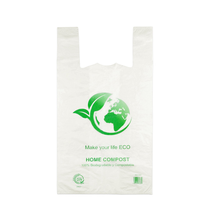 Plastic Hemddraagtassen 100% Biologisch afbreekbaar 35x50cm (100 stuks) Plastic Hemddraagtassen 100% Biologisch afbreekbaar 35x50cm (100 stuks)