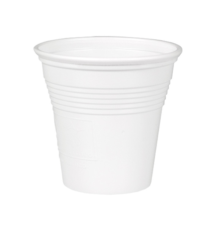 Plastic PS Shotje wit 80 ml (50 stuks) Plastic PS Shotje wit 80 ml (50 stuks)