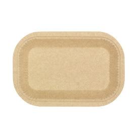 Papieren Dienblad Vormig Vetvrij Kraft 15x23cm 245g/m² (50 stuks) 