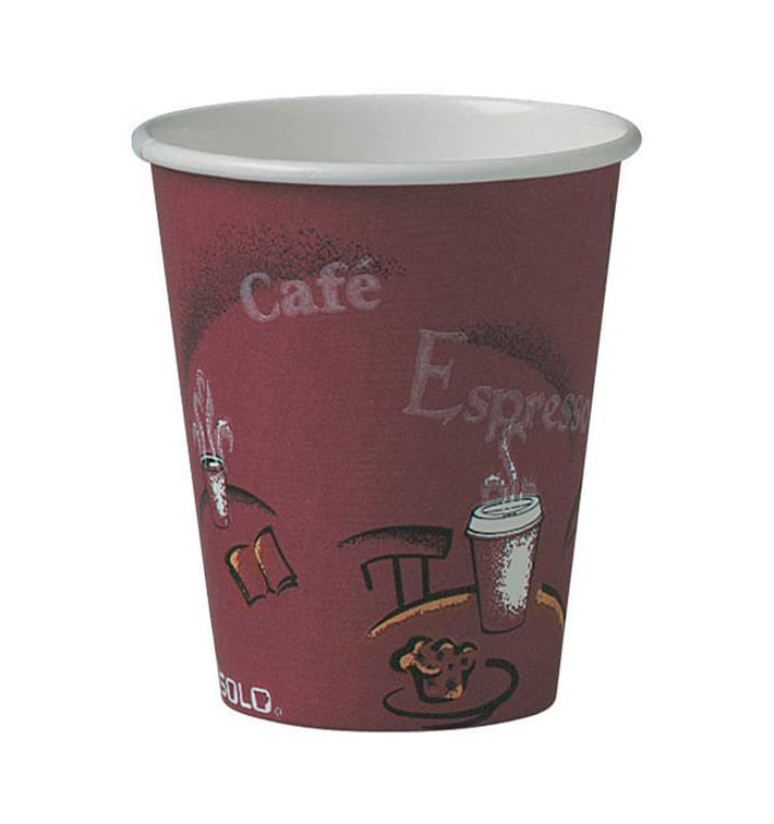 Papieren beker "Bistro" 8 Oz/240ml Ø8,0cm (1000 stuks) Papieren beker "Bistro" 8 Oz/240ml Ø8,0cm (1000 stuks)