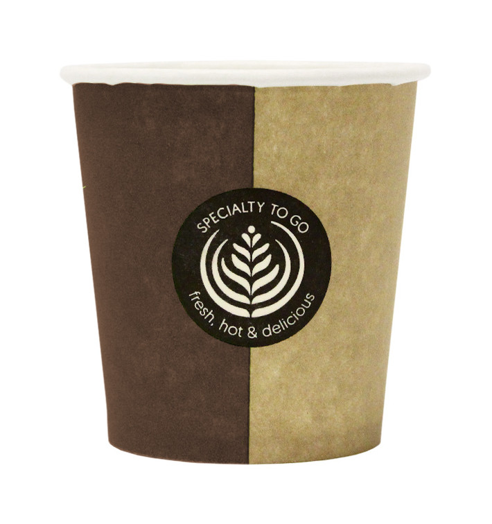 Papieren beker "Specialten to Go" 9 Oz/270ml Ø8,0cm (50 stuks) Papieren beker "Specialten to Go" 9 Oz/270ml Ø8,0cm (50 stuks)