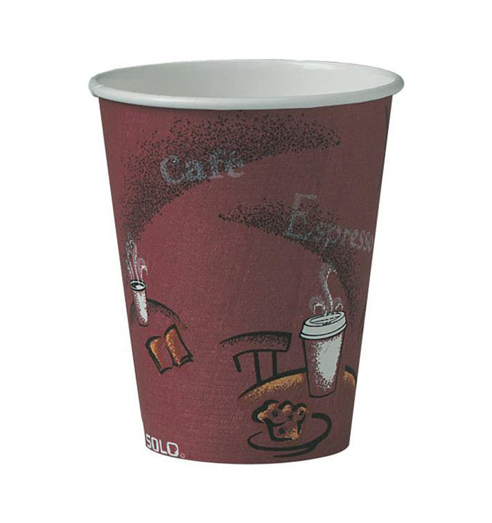 Papieren beker "Bistro" 10 Oz/300ml Ø8,4cm (1000 stuks) Papieren beker "Bistro" 10 Oz/300ml Ø8,4cm (1000 stuks)