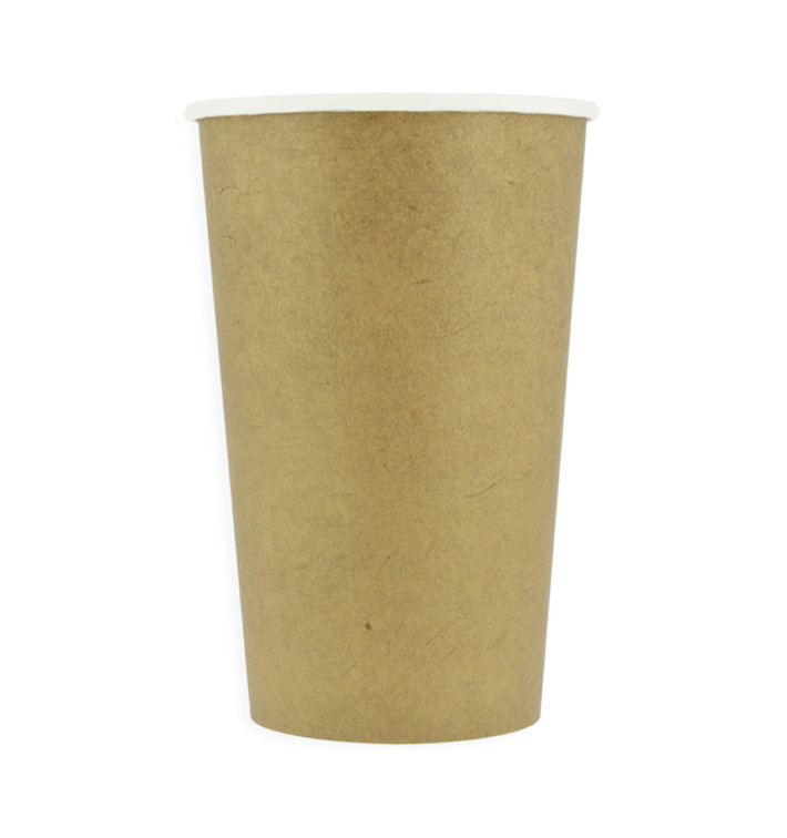 Papieren Beker Kraft ECO 16Oz/480ml Ø9cm (1.000 Stuks) Papieren Beker Kraft ECO 16Oz/480ml Ø9cm (1.000 Stuks)