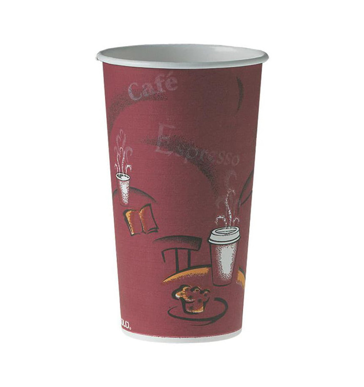 Papieren beker "Bistro" 20 Oz/600ml Ø8,9cm (40 stuks) Papieren beker "Bistro" 20 Oz/600ml Ø8,9cm (40 stuks)