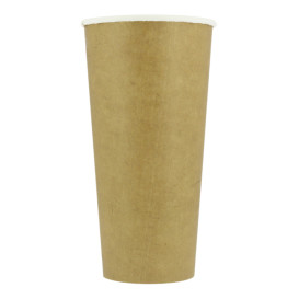 Papieren Beker Kraft ECO 22Oz/660ml Ø9cm (50 Stuks)