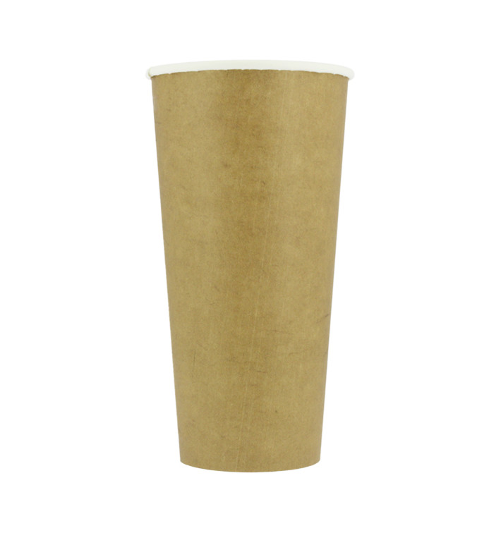 Papieren Beker Kraft ECO 22Oz/660ml Ø9cm (50 Stuks) Papieren Beker Kraft ECO 22Oz/660ml Ø9cm (50 Stuks)