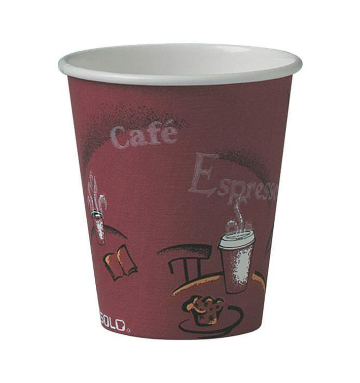 Papieren beker "Bistro" 6 Oz/180ml Ø7,4cm (1000 stuks) Papieren beker "Bistro" 6 Oz/180ml Ø7,4cm (1000 stuks)