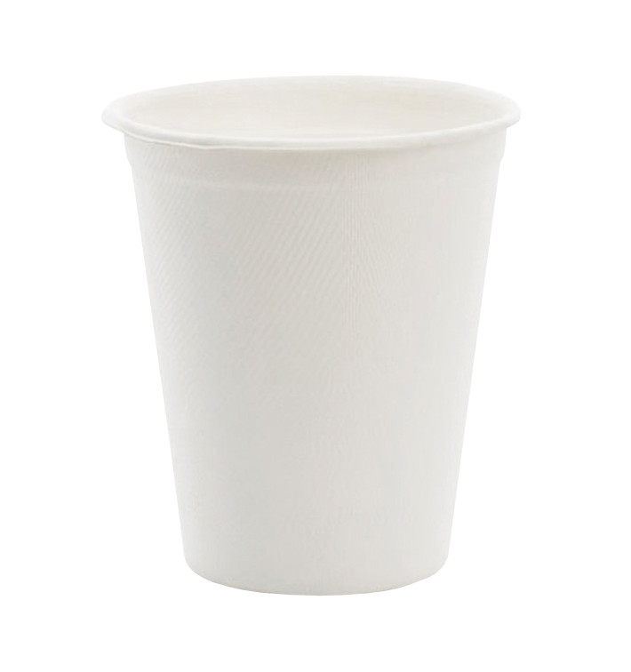 Wit Suikerriet Beker 260ml (200 Stuks) Wit Suikerriet Beker 260ml (200 Stuks)
