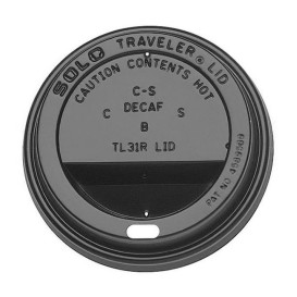  Deksel voor papieren beker gat 10Oz/300ml Ø8,4cm (1000 stuks)