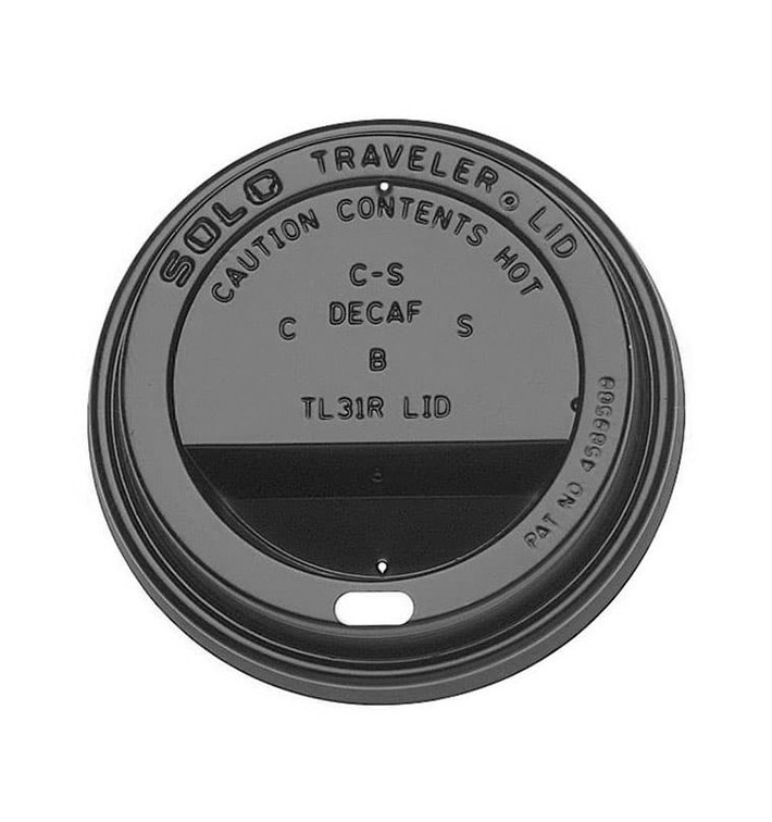 Deksel voor papieren beker gat 10Oz/300ml Ø8,4cm (1000 stuks) Deksel voor papieren beker gat 10Oz/300ml Ø8,4cm (1000 stuks)