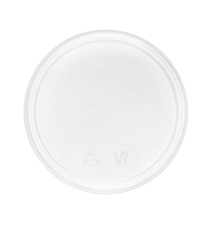 Plastic Deksel PS transparant gesloten Plat Ø7cm (100 stuks) Plastic Deksel PS transparant gesloten Plat Ø7cm (100 stuks)