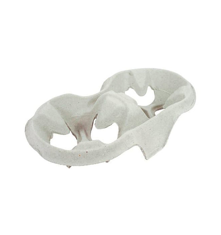 Papieren beker vervoerder 2 Slots (20 stuks) Papieren beker vervoerder 2 Slots (20 stuks)