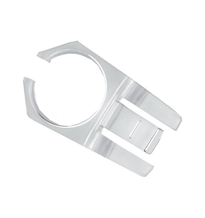 Plastic beker houder PS Herbruikbaar 1 Slot (10 stuks) Plastic beker houder PS Herbruikbaar 1 Slot (10 stuks)