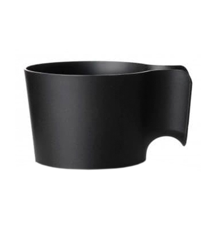 Plastic beker houder PP zwart (12 stuks) Plastic beker houder PP zwart (12 stuks)