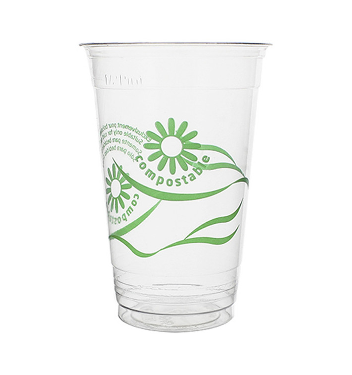 Stof gebaseerd op Maizena PLA beker "groen Spirit" transparant 330ml (50 stuks) Stof gebaseerd op Maizena PLA beker "groen Spirit" transparant 330ml (50 stuks)