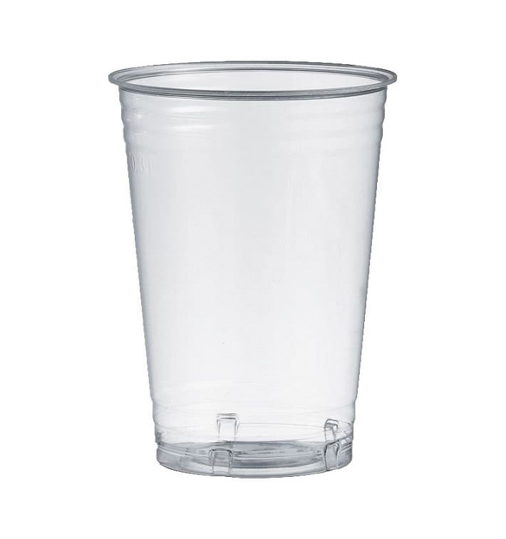 Stof gebaseerd op Maizena PLA beker Bio transparant 390ml (50 stuks) Stof gebaseerd op Maizena PLA beker Bio transparant 390ml (50 stuks)