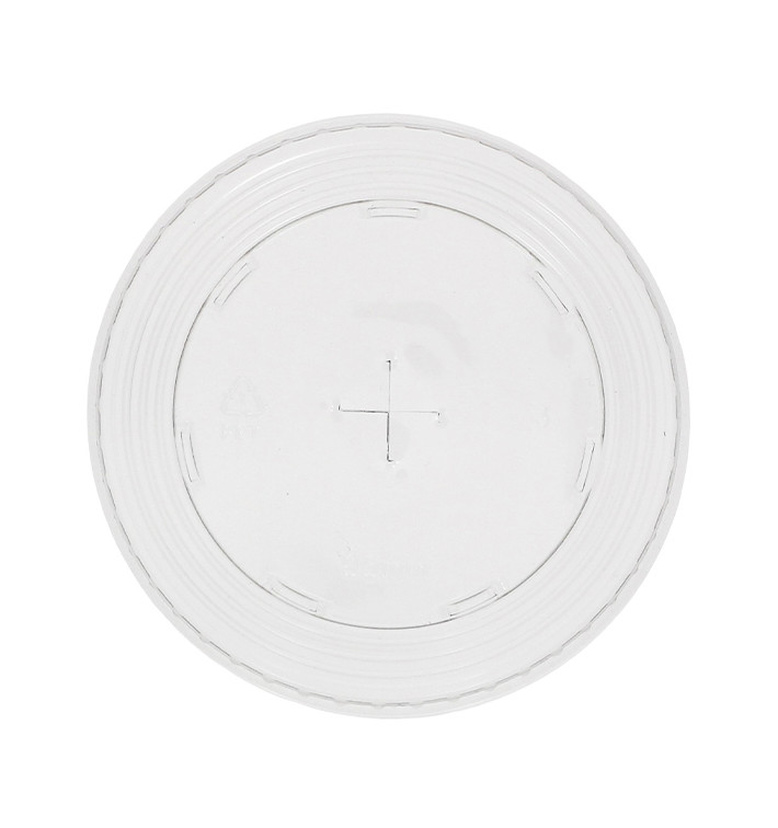 Plastic Deksel met kruis PET Ø9,5cm voor PLA en PET bekers 265, 364, 425, 450 en 550ml (800 stuks) Plastic Deksel met kruis PET Ø9,5cm voor PLA en PET bekers 265, 364, 425, 450 en 550ml (800 stuks)