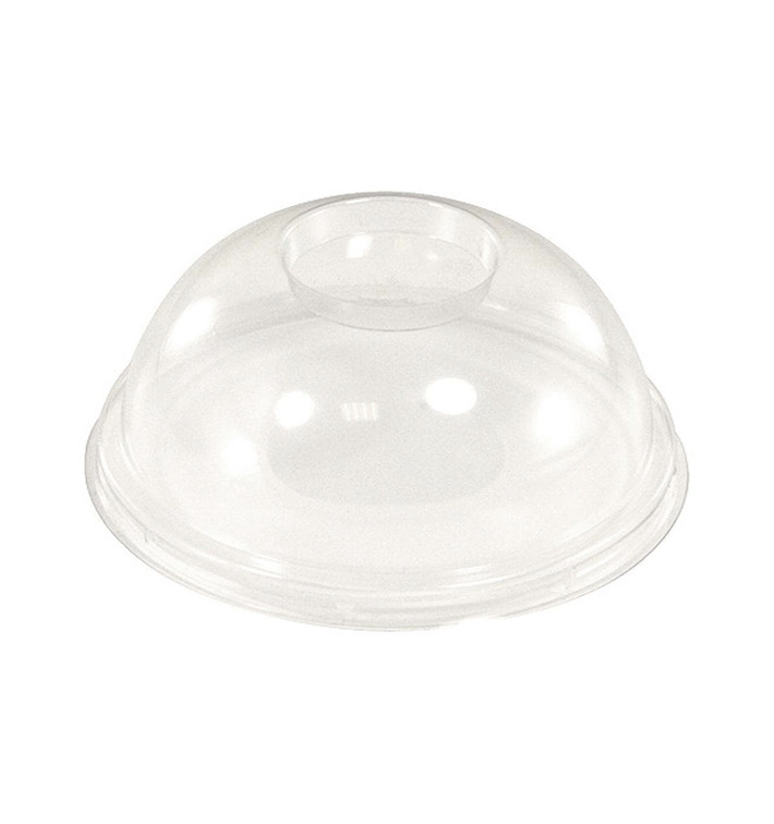 Plastic koepel Deksel PLA transparant Ø9,5cm (100 stuks) Plastic koepel Deksel PLA transparant Ø9,5cm (100 stuks)