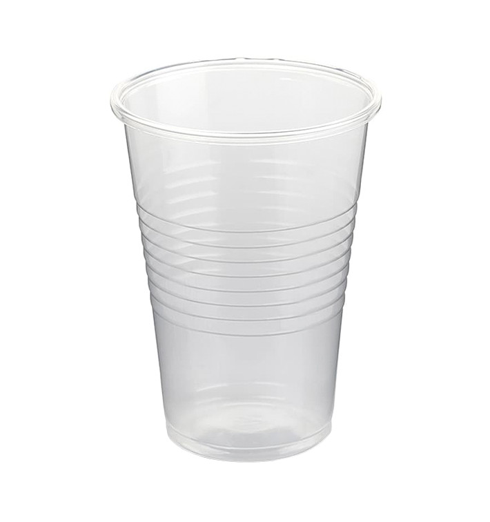 Plastic PP beker verpakt transparant 220ml (50 stuks) Plastic PP beker verpakt transparant 220ml (50 stuks)