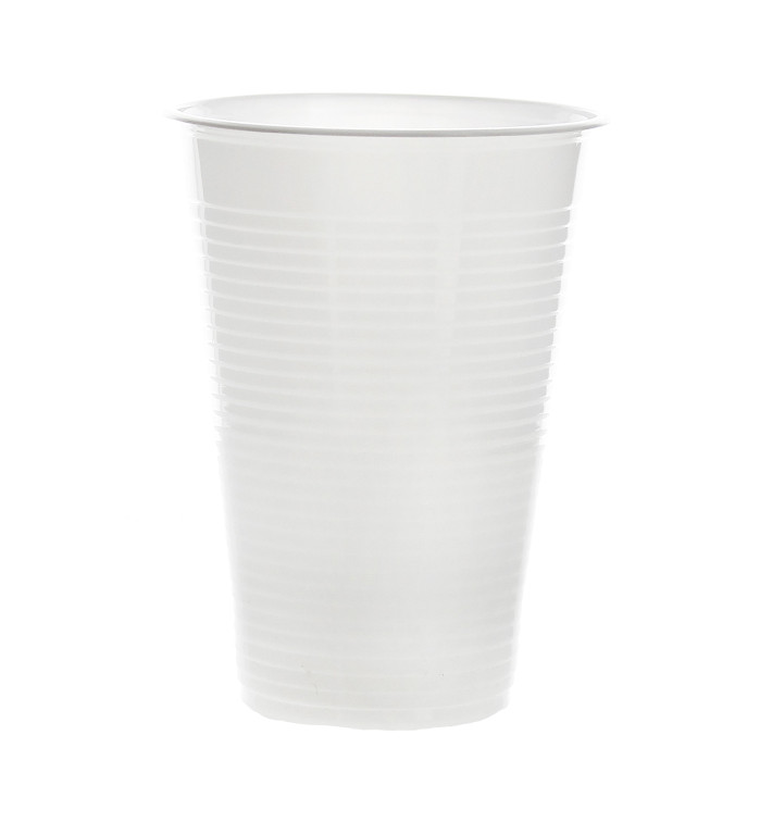 Plastic PP beker wit 220 ml (3.000 stuks) Plastic PP beker wit 220 ml (3.000 stuks)