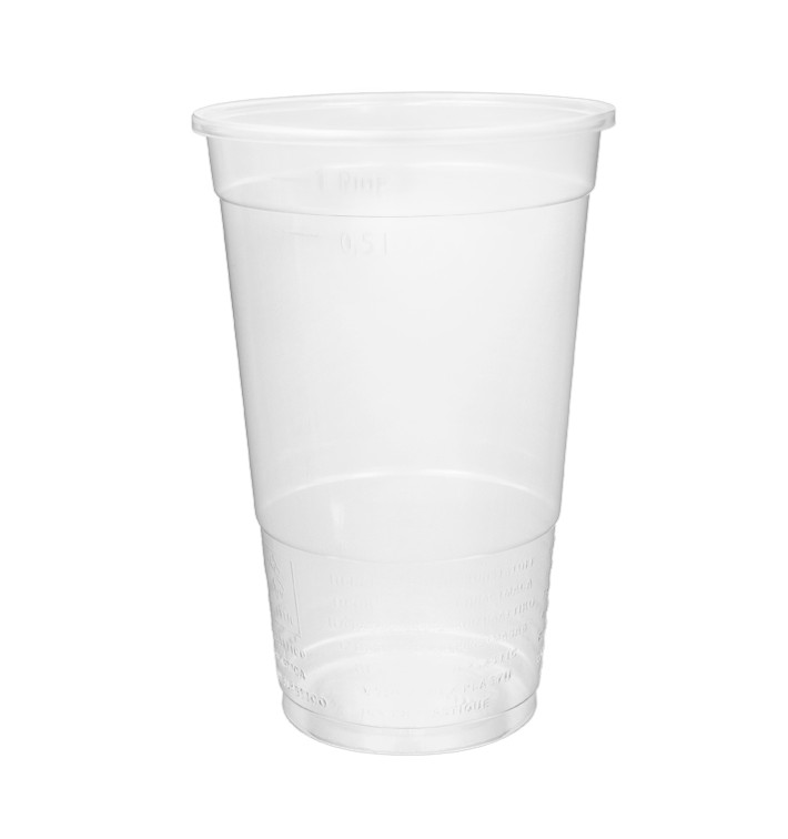 Plastic PP beker transparant 400ml Ø9,4cm (800 stuks) Plastic PP beker transparant 400ml Ø9,4cm (800 stuks)