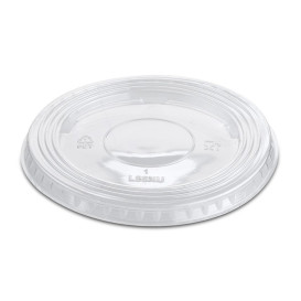 Plastic PET Deksel Kristal Plat Ø9,4cm (100 stuks) 