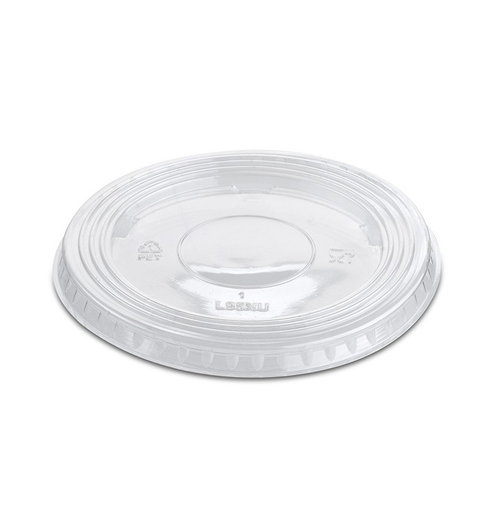 Plastic PET Deksel Kristal Plat Ø9,4cm (1000 stuks) Plastic PET Deksel Kristal Plat Ø9,4cm (1000 stuks)