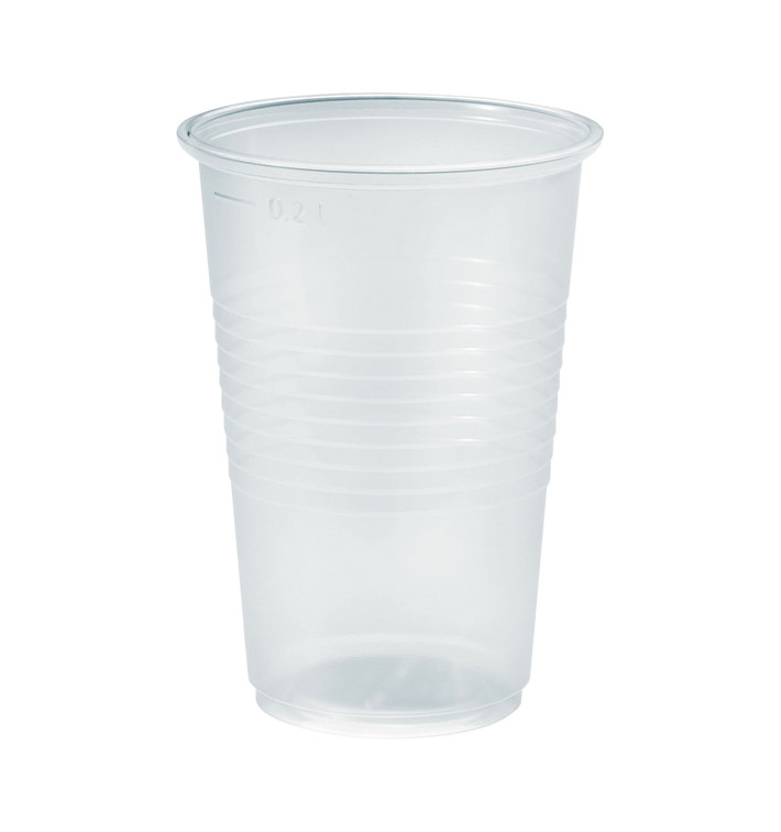 Plastic PP beker transparant 230ml Ø7,0cm (100 stuks) Plastic PP beker transparant 230ml Ø7,0cm (100 stuks)