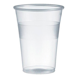 Plastic PP beker transparant 350ml Ø8,3cm (50 stuks) 