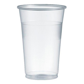 Plastic PP beker transparant 500ml Ø8,3cm (40 stuks) 