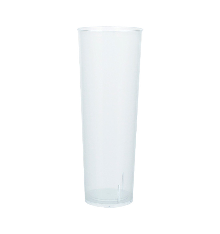 Plastic buisjesbeker