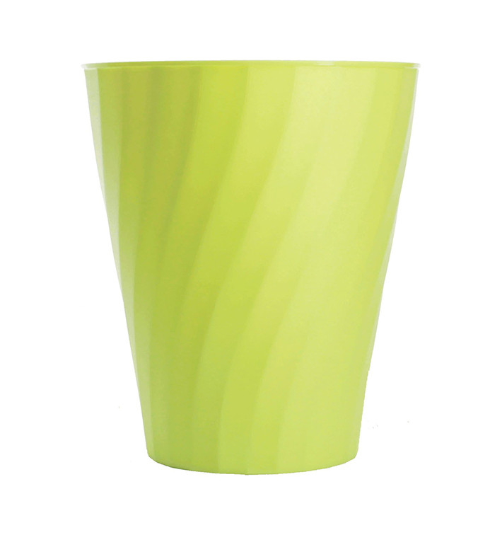 Plastic PP beker "X-Table" limoengroen 320ml (8 stuks) Plastic PP beker "X-Table" limoengroen 320ml (8 stuks)